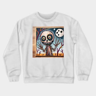 Creepy Portrait - Child's Whimsy Crewneck Sweatshirt